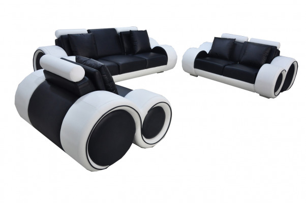 Sofa Pohovka Garnitura Sedadlo Polštář Kompletní Sada 3+2+1 Pohovky Křesla Designér