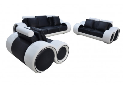 Sofa Pohovka Garnitura Sedadlo Polštář Kompletní Sada 3+2+1 Pohovky Křesla Designér
