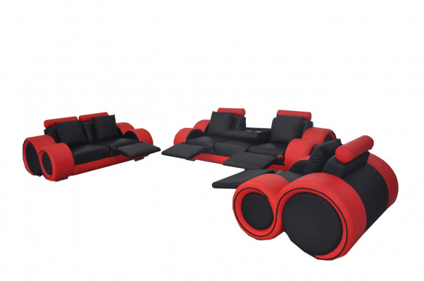 Sofa Pohovka Garnitura Sedadlo Polštář Kompletní Sada 3+2+1 Pohovky Křesla Designér