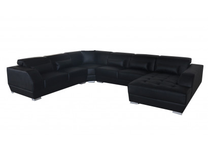 Eckcouch Sitz Lederpolstergarnitur Design Ecke Wohnlandschaft Sofas Nová pohovka