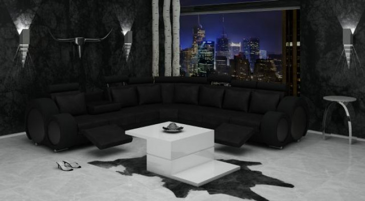 TEXTILNÍ SOFA s USB DESIGNERSKÁ SOFA GARNITURA KŮŽE ROH SOFA OBYTNÁ LANDŠAFTA ROH NOVÝ