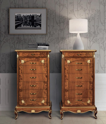 Skříň Nábytek Komoda Jídelní stůl Sideboard Hnědá Komody Komodity Masivní dřevo
