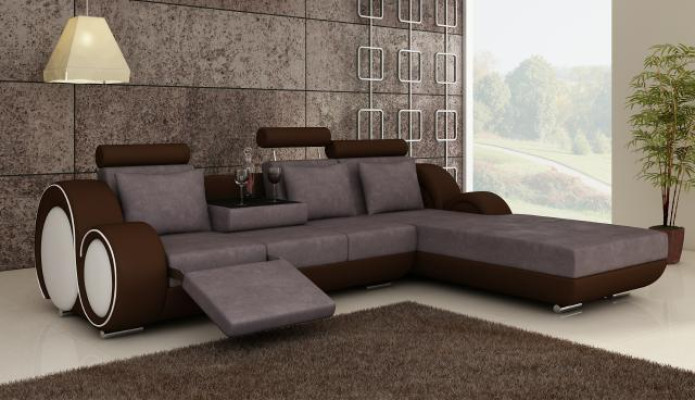 TEXTILOVÁ SOFA GARNITURA ROH COUCH KRB ROH SOFA NOVÝ