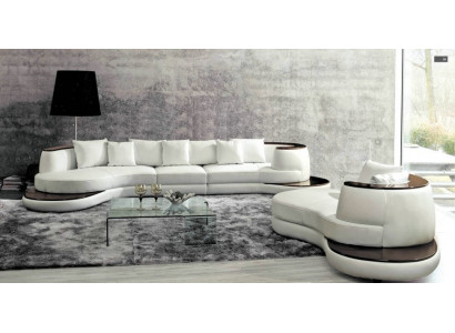 Designersofa Rohová pohovka Obývací souprava Kruhová pohovka Kožená pohovka Pohovka v U-formě Royal