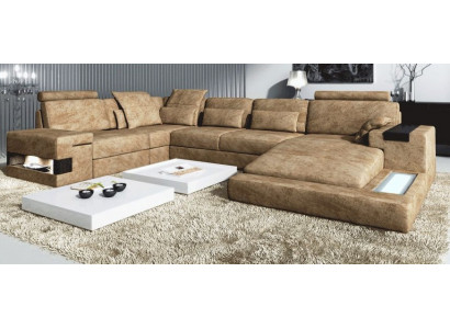 Rohová pohovka U-forma Sofa Potahová pohovka Pohovka Pohovky Rohové sedací soupravy Design nábytek Nový
