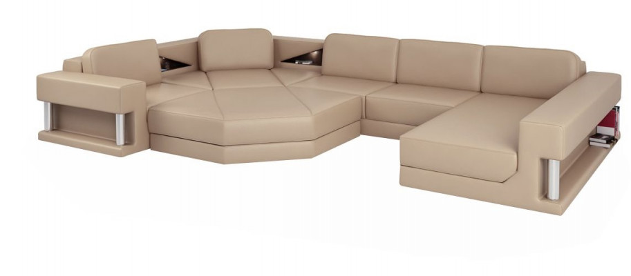 Ecksofa Pohovka Pohovka Potahová souprava Kožené pohovky Rohlík Obývací souprava U tvar xxl