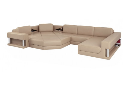 Ecksofa Pohovka Pohovka Potahová souprava Kožené pohovky Rohlík Obývací souprava U tvar xxl