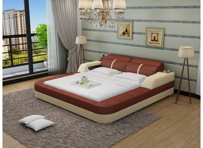 Vodní postel Hotel Dvojlůžko Lůžka Kompletní kožená postel Polstrovaná postel Voda LB8823