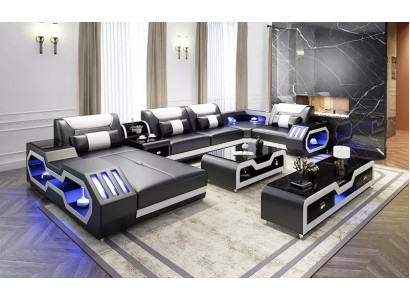 Design roh Skupinová party Rošt Sedací soupravy Pohovka Pohovky pohovky Stoly 2ks. obývací stěna
