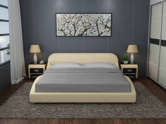 Moderní elegance pro vaši ložnici. Impozantní nová manželská postel.