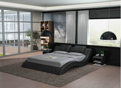 Vodní postel hotel manželská postel postele USB kompletní kožená postel postel se šambránou voda Nové