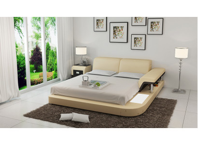 Vodní postel Hotel Dvojlůžko Lůžko Kompletní Kožená postel Postel s polštářem Voda