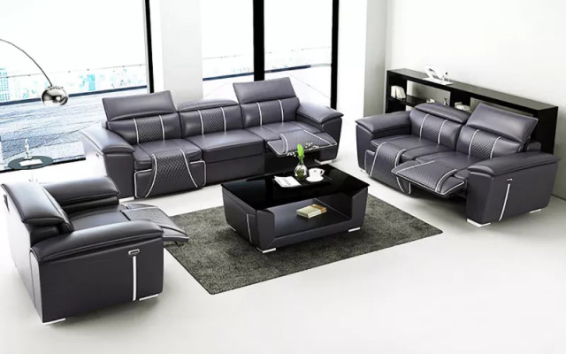 Sofa set 321 sezení Design Sofa Couch Upholstered Couch Modern Table New