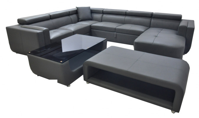 Designer kůže polštářové sedací rohové kůžové pohovky polštářové koutů krajinné místnosti A1186