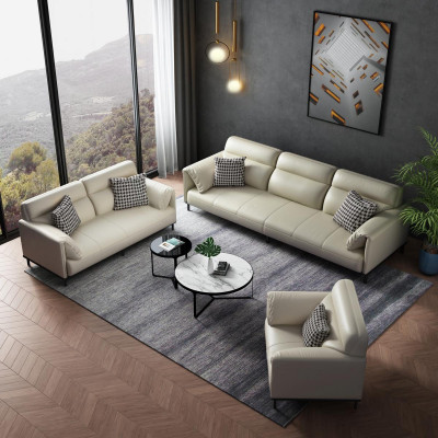 Italský design nábytek, sedací souprava, 3+2+1 místná pohovka, potah z textilie.