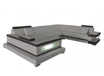 Design kůže polštář sedadlo rohová kůže sofa polštář roh krajiny místnost nový byt