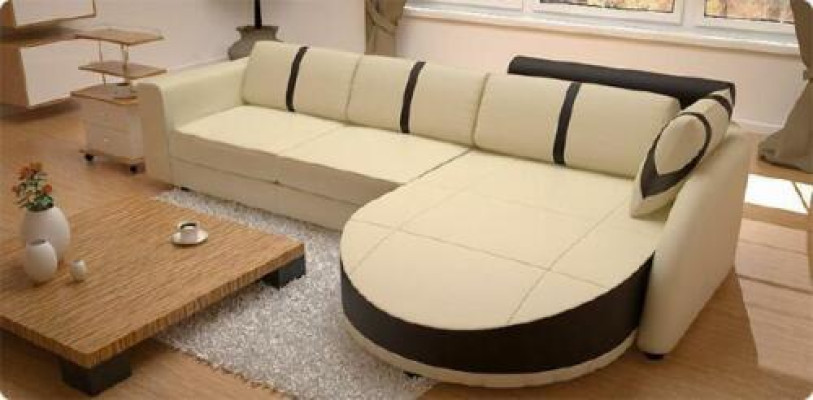 LEDERSOFA s funkcí USB ROHOSOFA S FUNKCÍ POSTELE DESIGNERSKÁ SOFA PULL-OUT NOVÝ MINI COLO