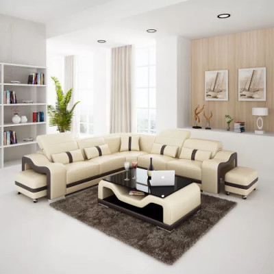 Rohová sedací souprava sedací soupravy obývací pokoj pohovka pohovka taburet konferenční stolek nový