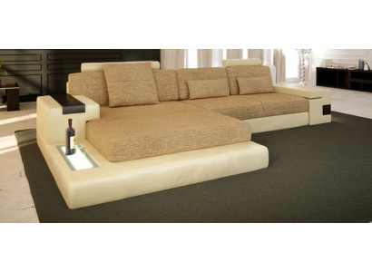 L-Forma Sofa Pohovka Design Pohovka Textil Moderní čalouněný obývací kout Nové