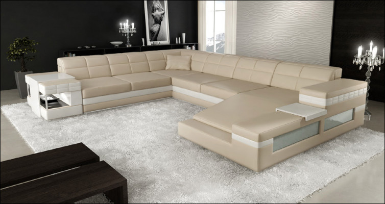 Designersofa Pohovka Obývací sestava Rovněž pohovka gauč Nový