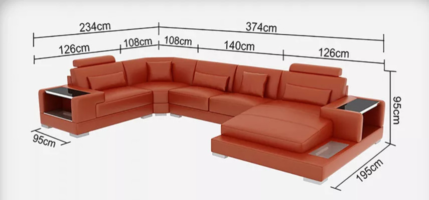 Ecksofa Wohnlandschaft Eckcouch Couchtisch Sofa LForm Ledersofa Couch Polster