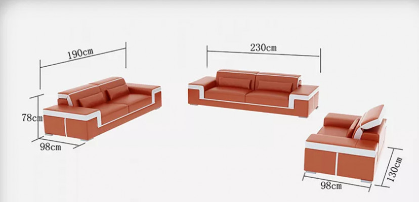 Obývací souprava gauč sedací souprava 321 sedadel rohová sedací souprava čalouněný designérský nábytek