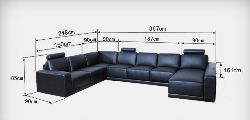 Kůží pohovka sedací souprava rohová sedací souprava design moderní pohovka s USB