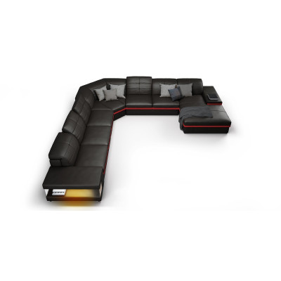 Moderní dřevěná komoda Sideboard komody šatník 107 cm XXL Low Boards.