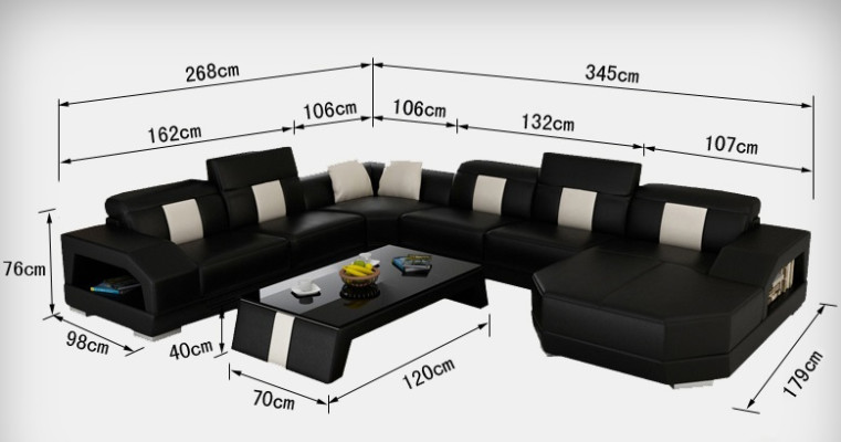 Objevte nadčasovou eleganci Naše moderní U-fofomová pohovka Moderní design