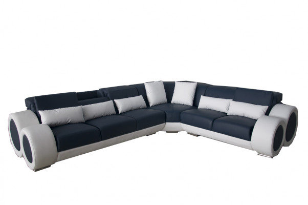 Design rohová sedací souprava potahová pohovka kůže sedací souprava Moderní pohovky gauče