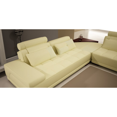 Sofa s USB, sedací souprava Couch XXL Big Eck Sofas Wohnlandschaft Ecksofa Nový