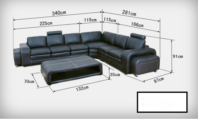 Designová kožená pohovka s USB rozkládacím gaučem rohovým rozkládacím gaučem moderní sestava nových garnitur.