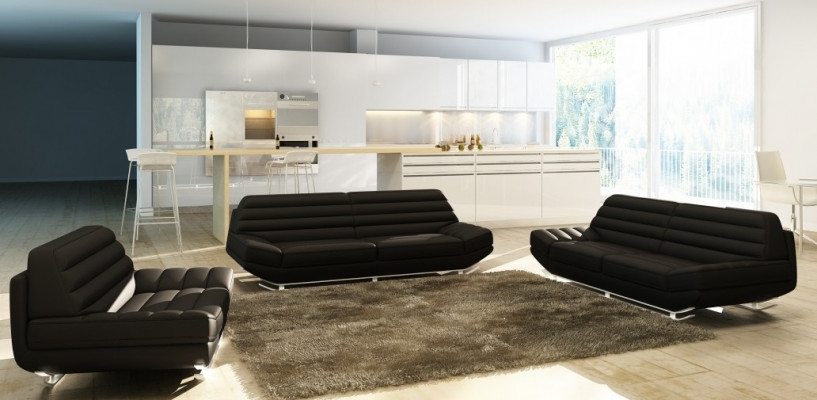 Sofa sestava 3+2+1 Pohovka Polštáře Sedací souprava Pohovka Garnitur Designer KalbachB