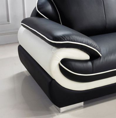 Sofa set s polstrováním Couch 3+2+1 z kůže Sada sedadel T777