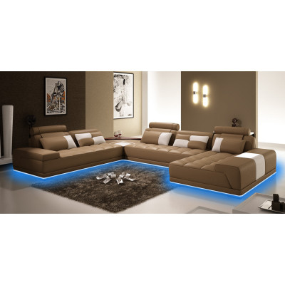 Pohovka Kožená pohovka Pohovka obývací stěna Rohová pohovka Rohová sestava Moderní design