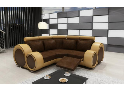 STOFFOVÁ SOFA ODSÁNKY SOFA S FUNKCÍ RELAXACE ROH SOFA Na míru USB