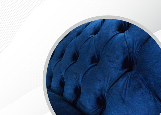 xxl Velká pohovka Chesterfield 240 cm kožené sedačky 4-sedadlové.