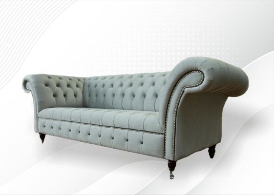 Pohovka gauč vyplnění set sedadel sedací gauče chesterfield 3 sedadla.