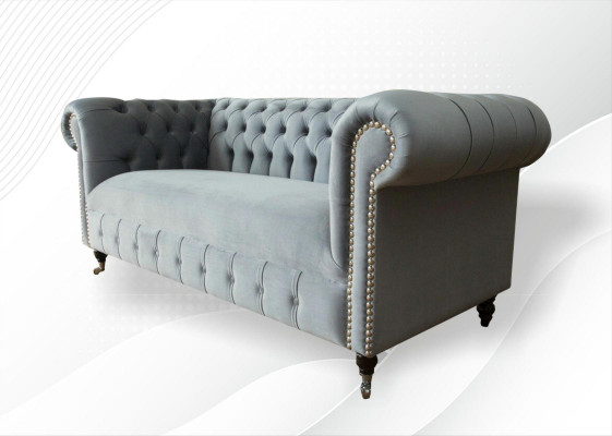 Chesterfield Police Příjezd Upholstery Leather Textile Couches Decoration Suite