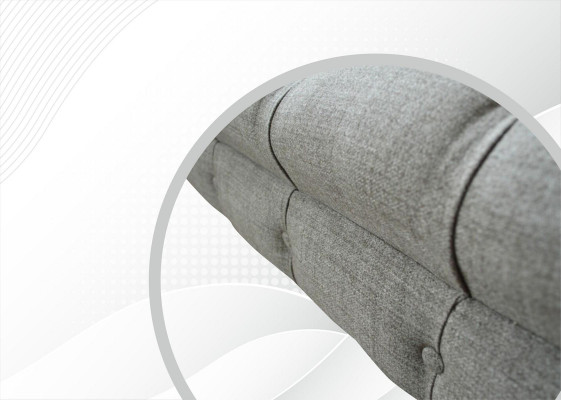 Chesterfield 3místná designová pohovka Vyplňte pohovky potahové látky текстиль