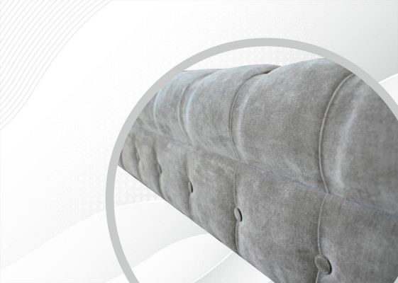 Sofa 3 místná obývací souprava Pohovky čalouněný nábytek Chesterfield