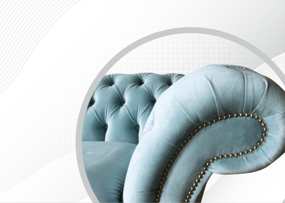 Chesterfield Pohovka potah kůže 3místná klasická pohovka