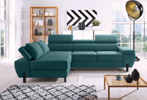 Textilní sofa L-tvarová pohovka obývací souprava rohová pohovka designová pohovka pohovky nové