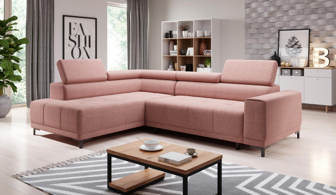 Sofa Lovača Kauč Stľačený rozloženie sedadiel Sedadlo Dizajn Eskové rohové sedadlo L-forma Moderný