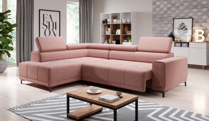 Sofa Lovača Kauč Stľačený rozloženie sedadiel Sedadlo Dizajn Eskové rohové sedadlo L-forma Moderný
