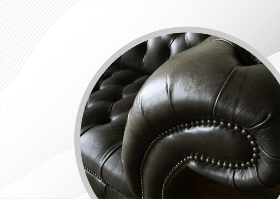 Chesterfield 3 místný moderní design pohovka z kůže xxl sedací nábytek nábytek pohovky