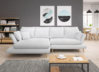 Ecksofa L Form Pohovka Pohovka Držadlo Střihoval Koutová Pohovka Textilní Pohovky Materiál Nové