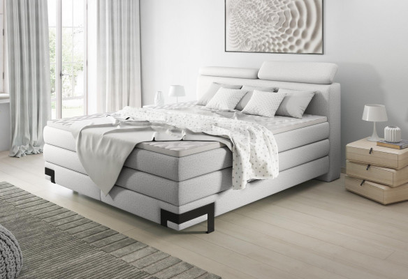Boxspring Design Postel Postele Manželský Matrace Ložnice Luxus Hotel Dvojité Nové