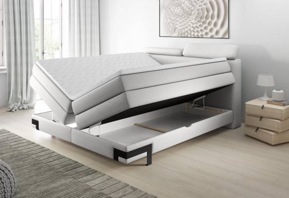 Boxspring Design Postel Postele Manželský Matrace Ložnice Luxus Hotel Dvojité Nové