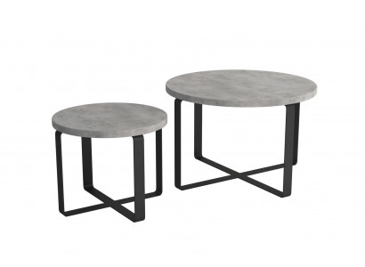 Moderní luxusní stůl Doppel Rund 2x nábytek designový stůl